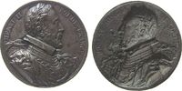 Frankreich Klischee Bronzeguß Henri II (1547-59), v. Caque 1836, ca. 51,2 MM, spätere Anfertigung UNC-