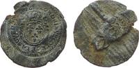 Frankreich Plombe Blei Lilienwappen unter Krone, ca. 39,5 MM -