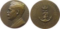 Frankreich Medaille Bronze Saboulin Bollena Pierre de (1880-1956) - von den Firmenmitgliedern zum 30jährigen Jubiläum als Direktor, Schiffsgesellsch -
