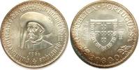 Portugal 20 Escudos 1960 Ag Heinrich der Seefahrer unc