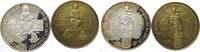 Speyer Medaille Bronze + Silber Speyer - 950jähriges Jubiläum der Grundsteinlegung des Kaiserdoms, thronender Christus über Grundriß / Marienbil -