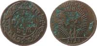 Schweden Daler 1718 Ku Carl XII, Phoebus, Notgeld VF-