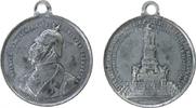 Wilhelm I. (1861-1888) tragbare Medaille Zinn Wilhelm I (1797-1888) - auf die Enthüllung des Niederwalddenkmals, Brustbild Wilhelm I / Denkmal, v. Bergmann (Hamburg), ca -