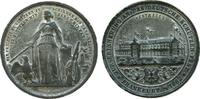 Schützen Medaille Zinn Frankfurt - zur Erinnerung an das Deutsche Schützenfest, Frankfurt, stehende Germania mit Schwert zwischen Büchse und Adler -