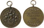 Tiere Prämienmedaille Messing Chemnitz - Ausstellung Kynologischer Klub, Wappen / Mehrzeiler mit sehr gut, ca. 29 MM -