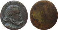 vor 1914 Medaille Bronzeguß Ernst Friedrich (1577-1604) - auf den Regierungsantritt, Baden - Durlach, Büste mit Halskrause nach rechts, einseitig, -