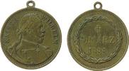 Wilhelm I. (1861-1888) tragbare Medaille Bronze Wilhelm I. (1797-1888) - auf seinen Tod, Büste nach rechts / Mehrzeiler, ca. 24 MM -