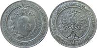 Wilhelm I. (1861-1888) Medaille Aluminum Wilhelm I (1797-1888) - auf die Wiederaufrichtung des Deutschen Reiches, gekrönte Büste nach rechts / Wappenadler über -