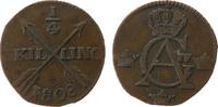 Schweden 1/4 Skilling Ku Gustav IV -