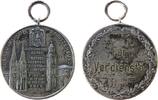 Schützen nach 1945 tragbare Medaille Bronze versilbert Deutsche Schützenbund - für Verdienste, ca. 39 MM -