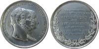 Wilhelm I. (1861-1888) Medaille Zinn Wilhelm I (1797-1888) und Augusta - auf seine Krönung in Königsberg, beider Büsten nach rechts / Mehrzeiler, ca. 45,5 MM -