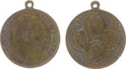 Wilhelm I. (1861-1888) tragbare Medaille Bronze Wilhelm I. (1861-1888) - Hurra !!! Vier Kaiser, Büste nach rechts / die Köpfe Kaiser Wilhelm I., Friedrich III., Wilhelm -