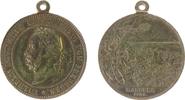 Wilhelm I. (1861-1888) tragbare Medaille Bronze Wilhelm I (1861-1888) - auf das Manöver von 1886, Büste mit Lorbeerkranz nach links / Manöverszene und Kanone, v. Lauer, -