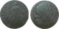 GB England bis 1707 1/2 Penny Ku William und Mary 1688-1694) -