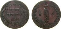 Haiti 2 Centimes Ku Republik, AN 43 -