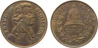 Schiller Jeton Bronze Schiller Friedrich (1759-1805), Dichter, Brustbild nach rechts / Glocke, ca. 22 MM -