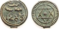 4 Falus 1871 Marokko Br Sidi Mohammed IV, AH1288/7, Fes fast vz