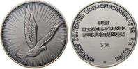 Tiere Medaille Silber Verband Deutscher Brieftaubenliebhaber e.V., Essen, für hervorragende Flugleistungen, ca. 43 MM, ca. 29,56 Gramm -