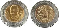 Mexiko 5 Pesos Bi-Met Obregon -