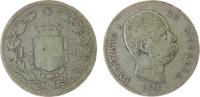 Italien 1 Lire Ag Umberto I -