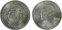Liberia 10 Dollars KN Kennedy John F 1961-63, US-Präsident -