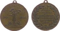 Schützen tragbare Medaille Bronze Vallendar - auf das 100.jährige Bestehen der Schützengesellschaft St. Sebastianus, Hl. Sebastian mit Pfeilen gespickt an -