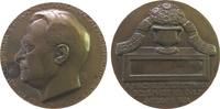 Ungarn Medaille Bronze Zipernowsky Károly (1853-1942) - auf seinen Tod, ungarischer Elektrotechniker, Büste nach links / Urne auf Podest, Signat -