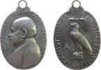 tragbare Medaille o.J. Silber Rathenau Emil - für Verdienste um die AEG, Gründer der AEG, Maschinenbauingenieur, Berlin, Judaica, Brustbild nach ...