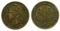 Togo 1 Franc AlBr Schön 2, Gad. 2 -
