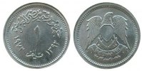 Ägypten 1 Millimes Al Republik, Falke -