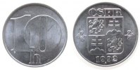 Tschechoslowakei 10 Haleru Al . -