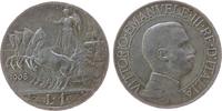 Italien 1 Lire Ag Victor Emanuel III -
