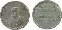 Reformation / Religion Medaille Silber Luther Martin (1483-1546) - auf die 300 Jahrfeier der Reformation am 31 Oktober 1817, unsigniert, ca. 24 M...