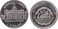 Liberia 5 Dollar KN Vatikan Basilika St. Peter -
