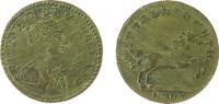 Rußland Jeton Messing Nikolaus (Niecolaus) Kaiser von Russland, Brustbild nach rechts / mit frohen Muth - Pferd nach rechts, ca. 20 MM -