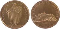 Reformation / Religion Medaille 1817 o.J. Bronze Luther Martin (1483-1553) - auf die 3. Jahrhundertfeier der Reformation, Luther steht von vorn m...