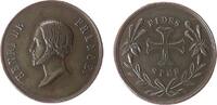 Jetons Jeton Bronze Henri de France - Fides (und) Spes, Glaube und Hoffnung, ca. 23 MM -