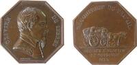 Jetons Jeton Bronze Serres Olivier de - Sociéte d'Agriculture de Toulouse, Bodenkundler, Büste nach rechts / Ochsenkarren mit Getreidegarben, -