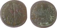 Österreich Rechenpfennig Bronze Joseph II. (Josephus II ) - ELSL (Ernst Ludwig Sigmund Lauer) 1783-1829, Nürnberg, Brustbild nach links / ländliche Gegen -
