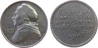 Reformation / Religion Medaille 1917 Eisen Luther Martin (1483 -1546) - auf die 400-Jahrfeier der Reformation in Dresden, Brustbild nach links / ...