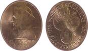 Religion Medaille Bronze Klosterneuburg (bei Wien) - auf die Weihe der Stiftskirche, Büste des Hl. Leopold nach links / drei Wappen, v. Hartig, ca -