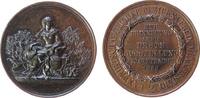 Medaille 1895 Bronze Münnerstadt - auf die 1. Ausstellung des Landwirtschaftlichen Bezirksvereins, Ludwig I. (1825-1848), Bayern, sitzende wei UN...