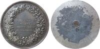 Schweden Medaille Zinn versilbert (?) Landwirtschaft - Prämienmedaille, einseitiger Abschlag einer Medaille, ca. 57,5 MM, kleine Randfehler -