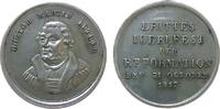 Reformation / Religion Medaille Silber Luther Martin (1483-1546) - auf die 300 Jahrfeier der Reformation, Brustbild halblinks / Mehrzeiler, unsigniert, ca. 24,5 -