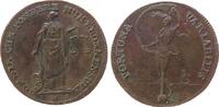 Harz-Münzmeisterpfennige Rechenpfennig Kupfer Schlemm J.W. - Harz, Clausthal, stehende weibliche Gestalt mit Füllhorn und Waage - & MENSURA / Fortuna mit Segel auf Kug -