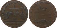 Harz-Münzmeisterpfennige Rechenpfennig Kupfer Bonhorst Heinrich - Harz, Clausthal, Waage zwischen Probierofen und Probierwaage / Taube mit Ölzweig über Harzgegend, ca. -