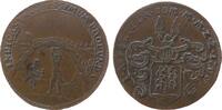 Harz-Münzmeisterpfennige Rechenpfennig Kupfer Pfeffer Johann Anton - Harz, Zellerfeld, Wappen / Zwei arbeitende Bergleute im Stollen - PROFVNDA., ca. 26,5 MM -