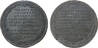 Napoleon Medaille Zinn Napoleon I. - auf die Siege der Verbündeten über Napoleon I. und den Frieden von Paris, Schrift im Lorbeerkranz / Schrift i -