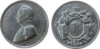 Wilhelm I. (1861-1888) Medaille Zinn Wilhelm I. (1816-1864) - auf seinen Tod, Württemberg, Brustbild nach links / zwei trauernde weibliche Gestalten und Monogra -