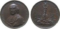 Frankreich Medaille Bronze Louis XV. (1715-1774) - auf seinen Premierminister André Hercule Kardinal Fleury, und auf den erfolgreichen Friedensschlu -